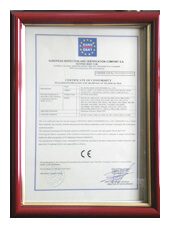 CE Certificate No.: TW.CE.0057.01-01/10